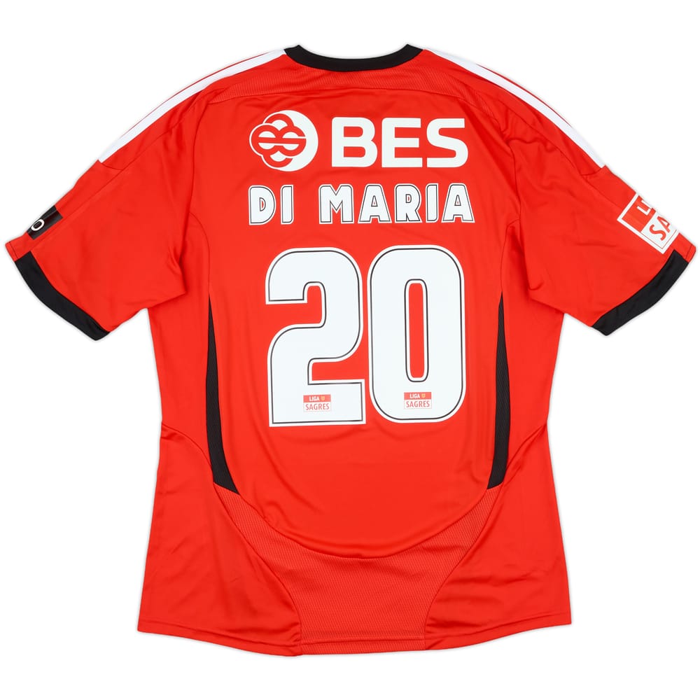 2008-09 Benfica Home Shirt Di Maria #20 - 8/10 - (XL)