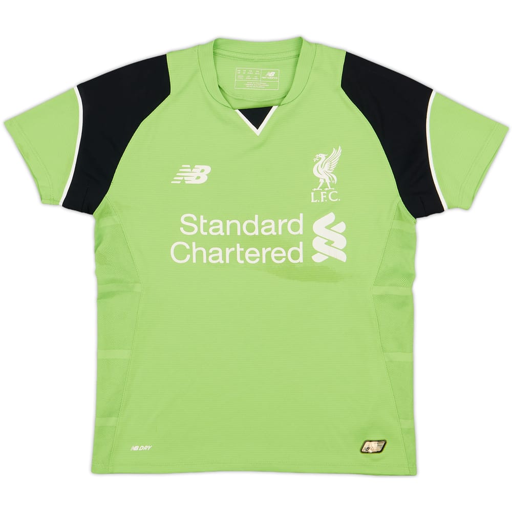 2016-17 Liverpool GK Shirt - 6/10 - (M.Boys)