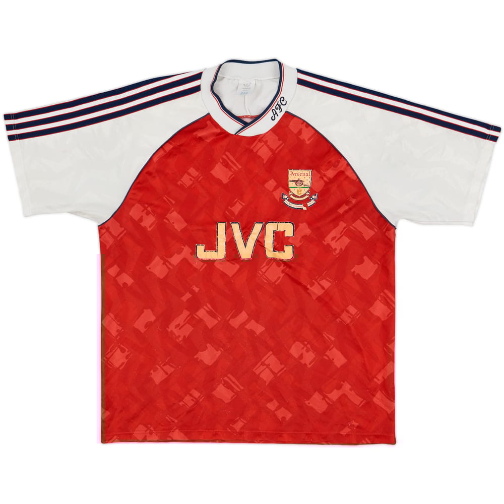 1990-92 Arsenal Home Shirt - 4/10 - (L)