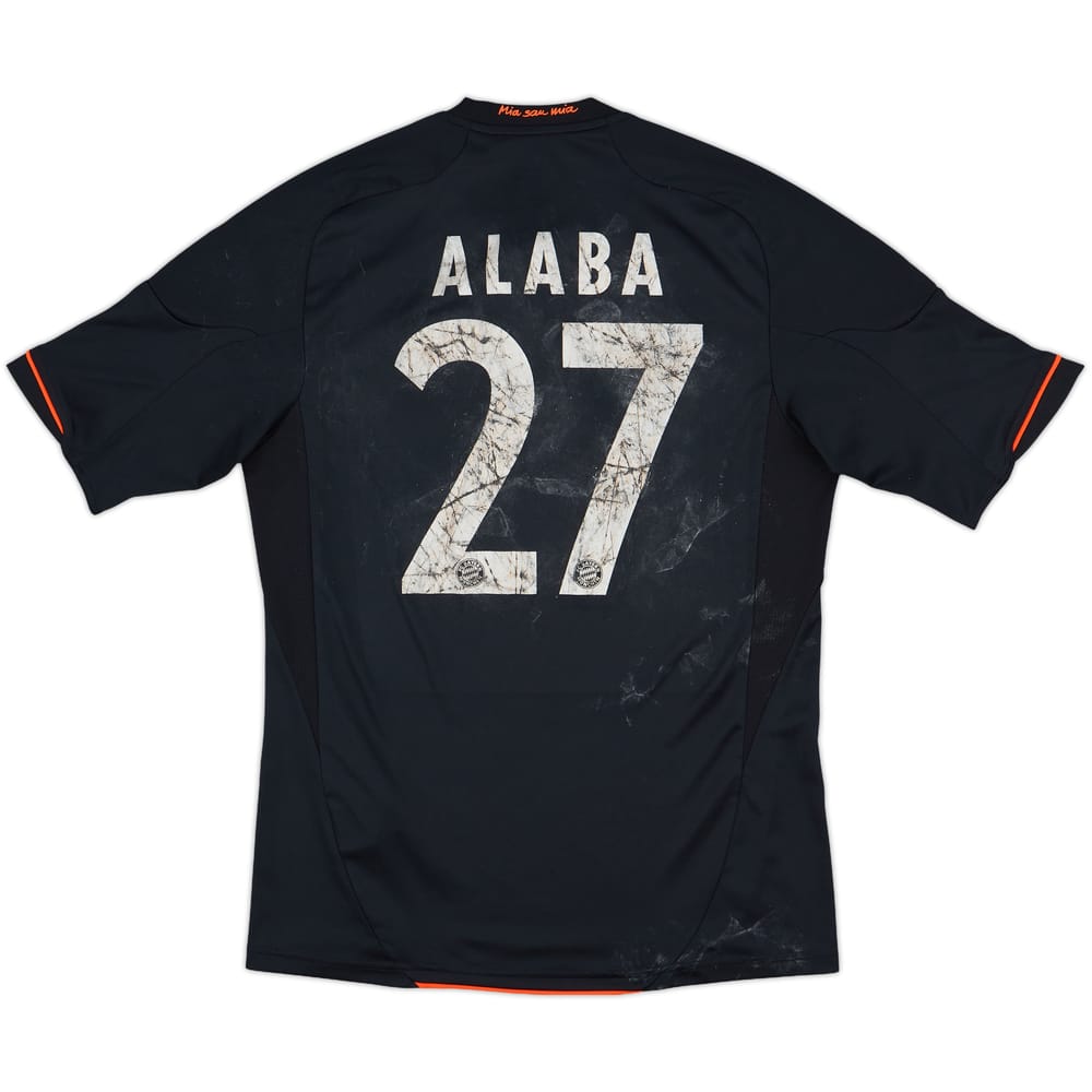 2012-13 Bayern Munich Third Shirt Alaba #27 - 4/10 - (M)
