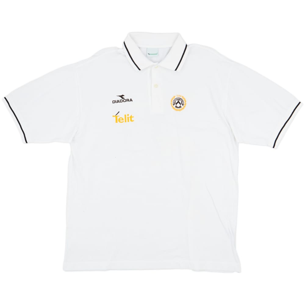 1999-00 Udinese Diadora Polo Shirt - 7/10 - (L/XL)