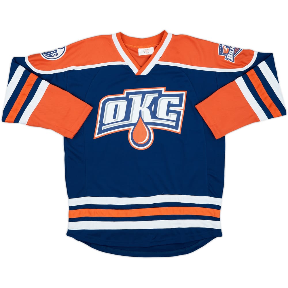 2014-15 Oklahoma City Barons Promotional Home Jersey - 9/10 - (XL.Boys)