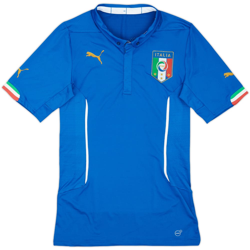 2014-15 Italy Authentic Home Shirt - 10/10 - (XL)