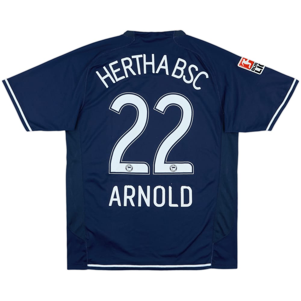 2007-08 Hertha Berlin Home Shirt Arnold #22 - 6/10 - (M)