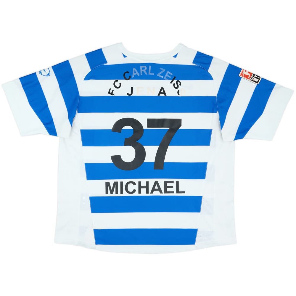 2007-08 Carl Zeiss Jena Home Cup Shirt Michael #37 - 4/10 - (XXL)