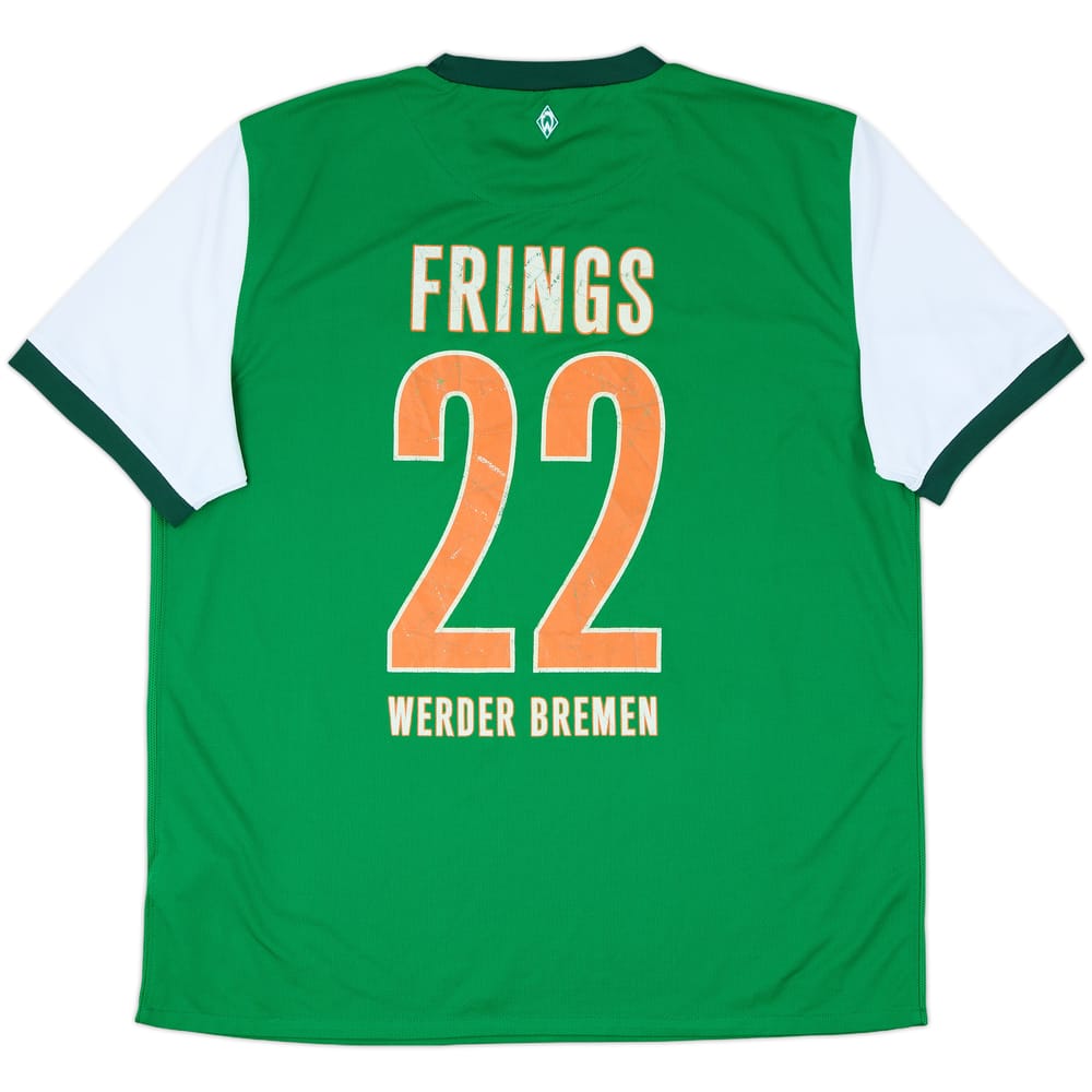 2009-10 Werder Bremen Home Shirt Frings #22 - 6/10 - (XL)