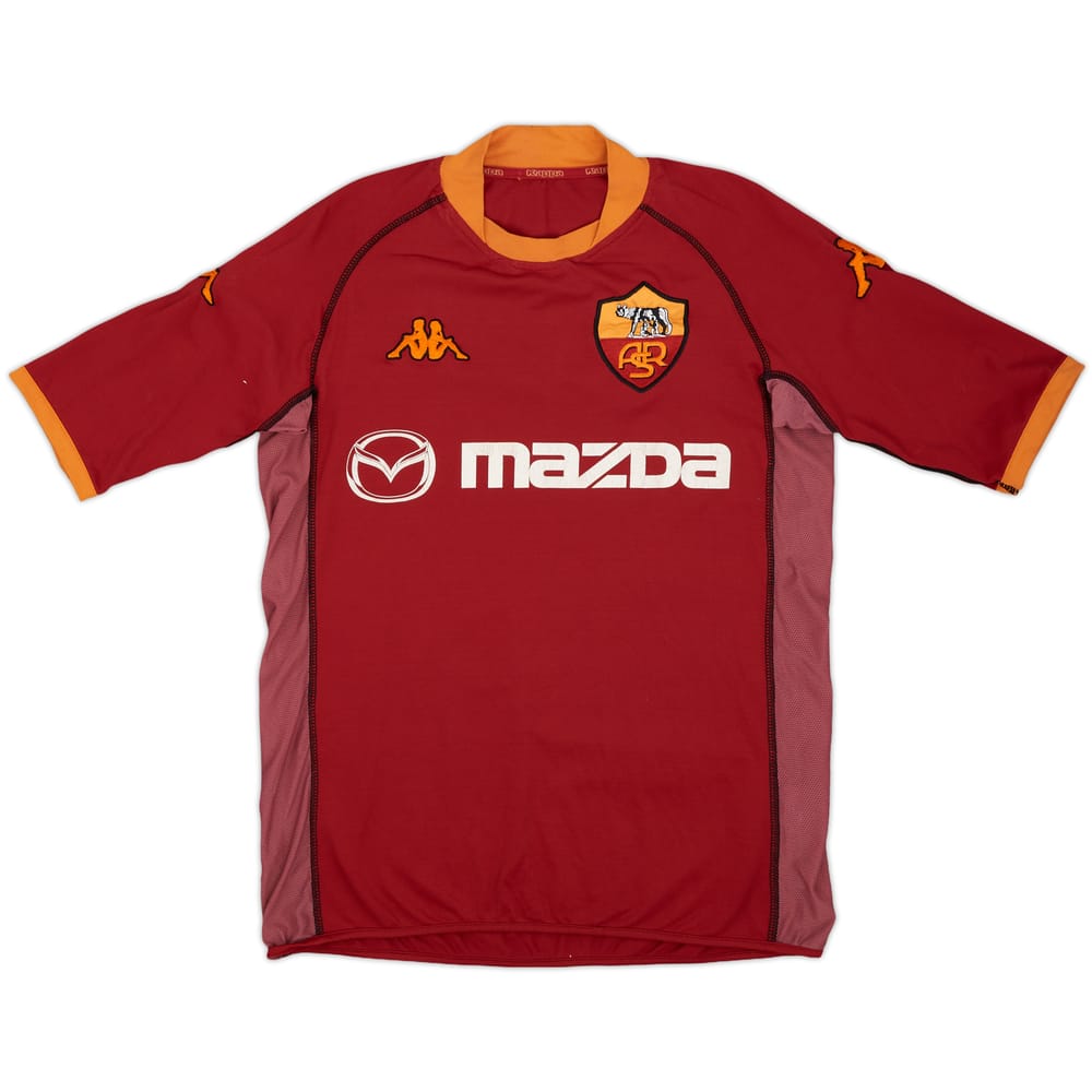 2002-03 Roma Home Shirt - 5/10 - (L)