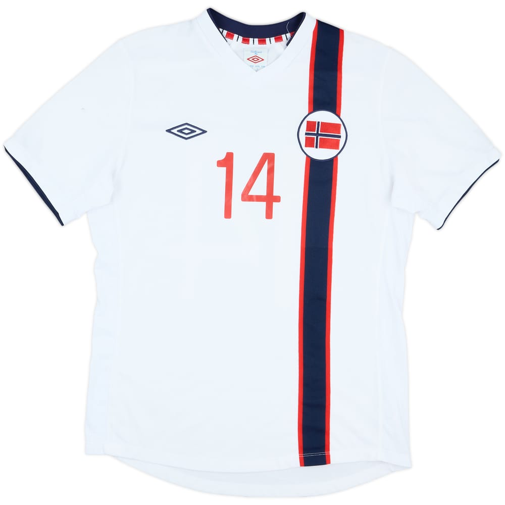 2012-13 Norway Match Issue Away Shirt #14