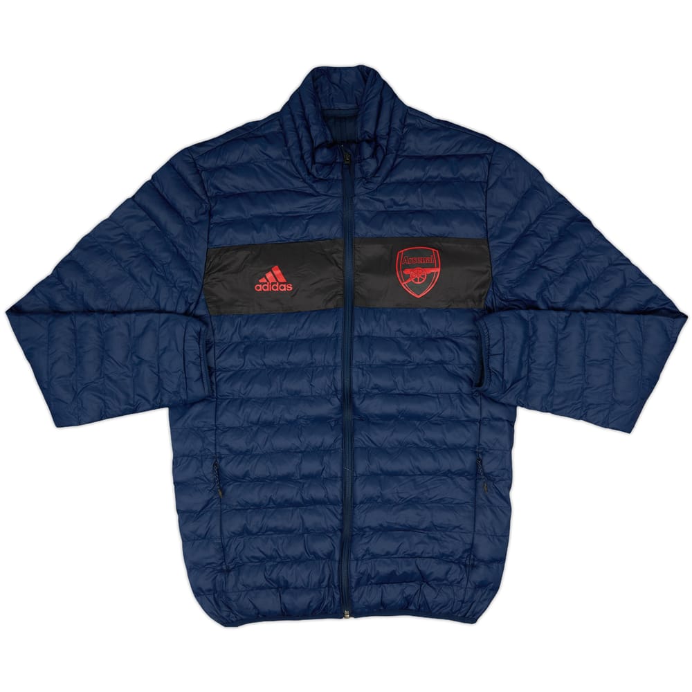 2019-20 Arsenal adidas Padded Bench Coat - 9/10 - (S)
