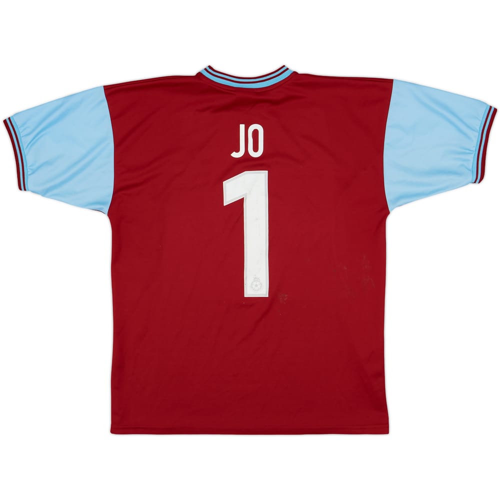2001-02 Burnley Home Shirt Jo #1 - 7/10 - (M)