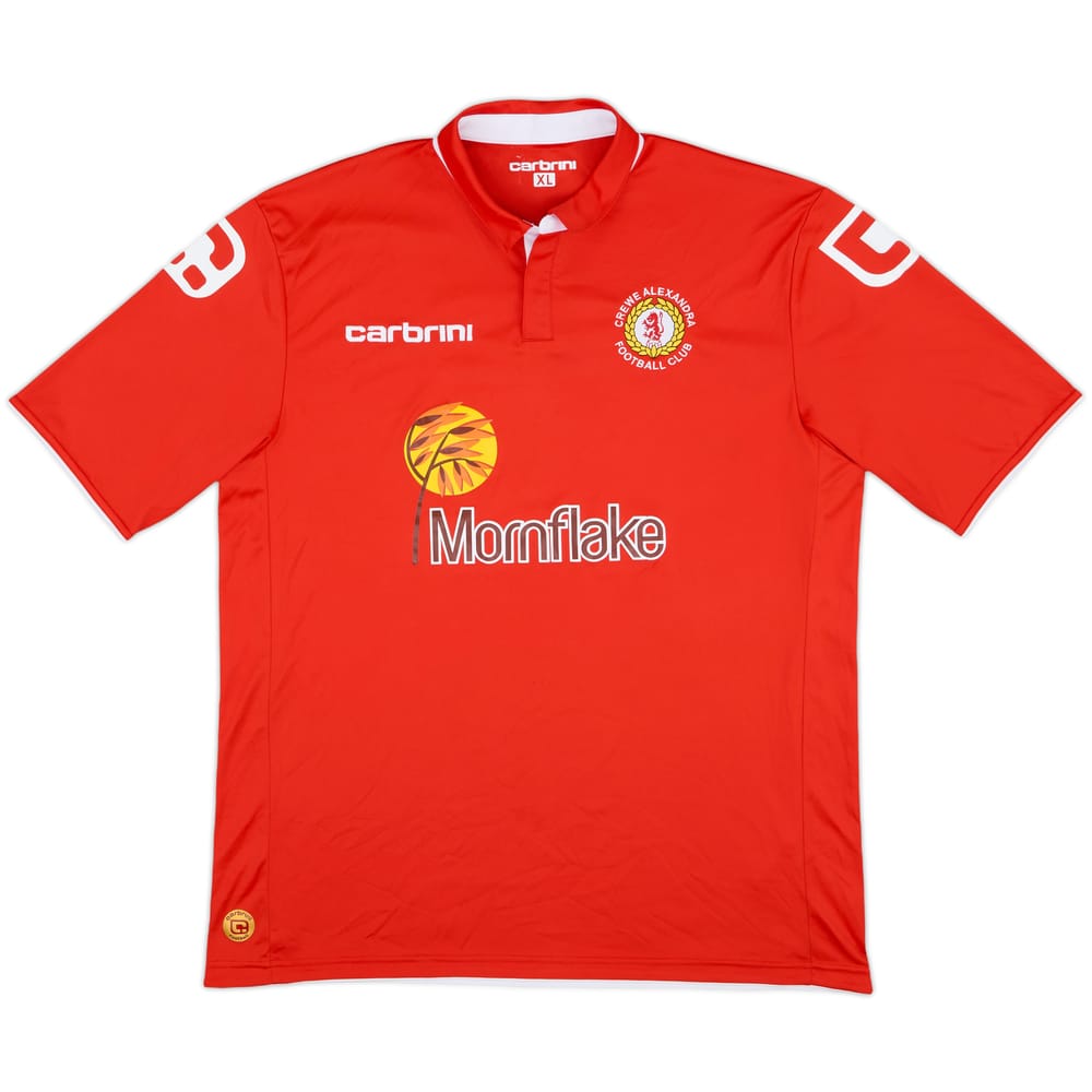 2012-13 Crewe Alexandra Home Shirt - 7/10 - (XL)