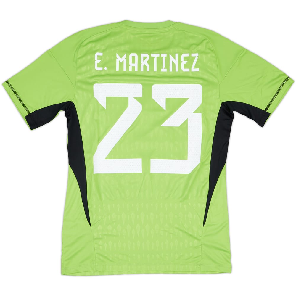 2022-23 Argentina GK 'vs France' Shirt E.Martinez #23 (S)