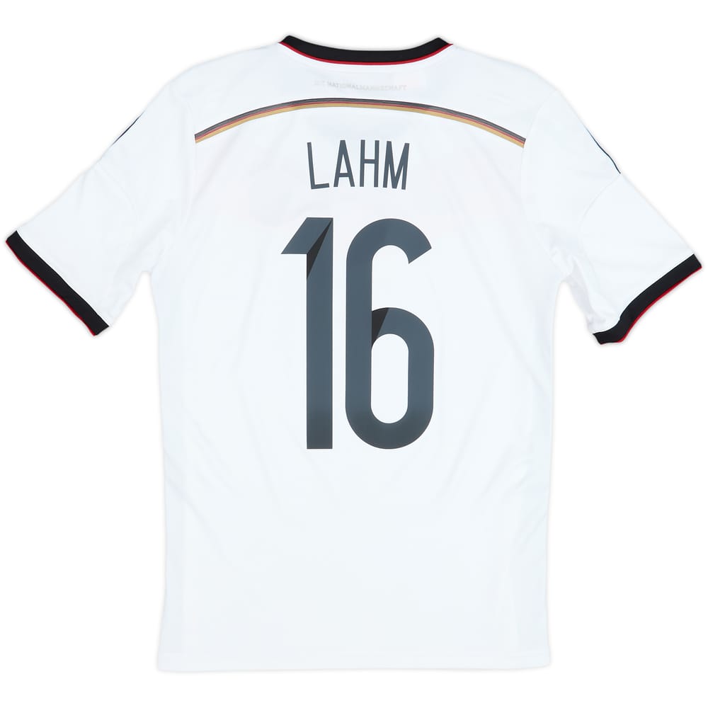 2014-15 Germany Home Shirt Lahm #16 - 6/10 - (XL.Boys)