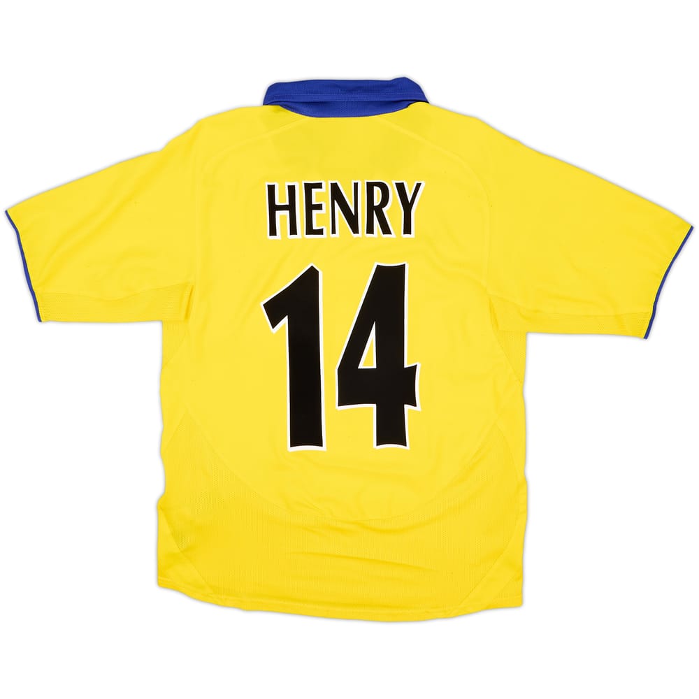 2003-05 Arsenal Away Shirt Henry #14 - 6/10 - (S)