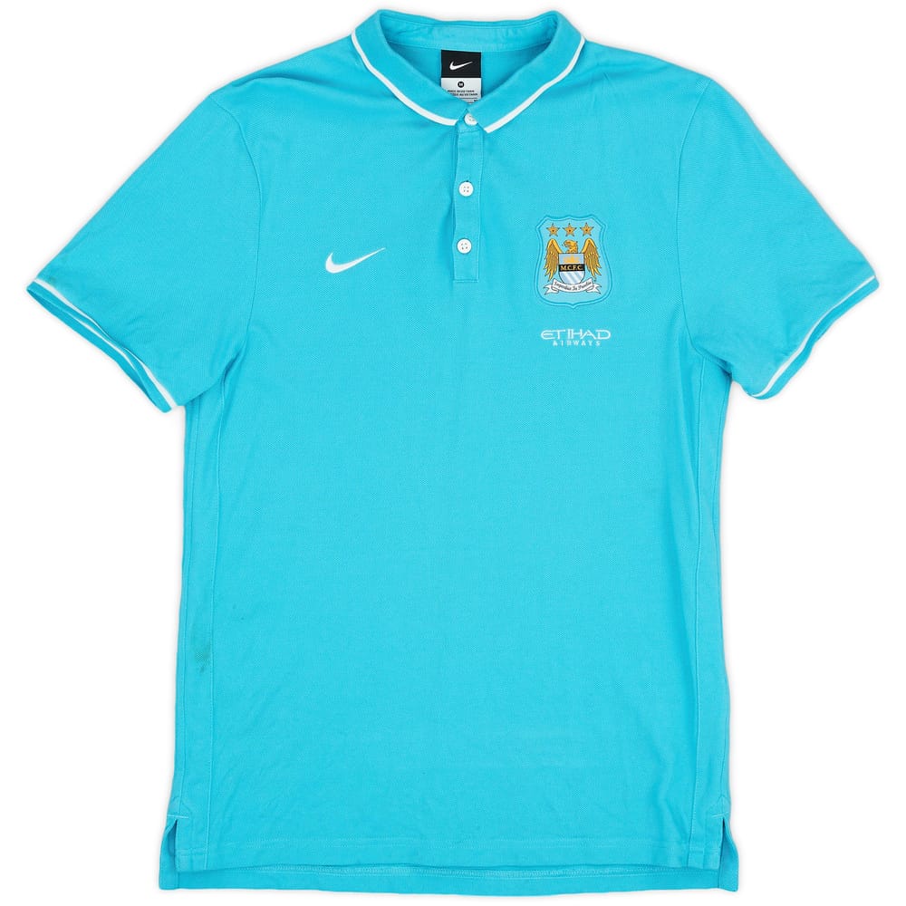 2015-16 Manchester City Nike Polo Shirt - 9/10 - (M)