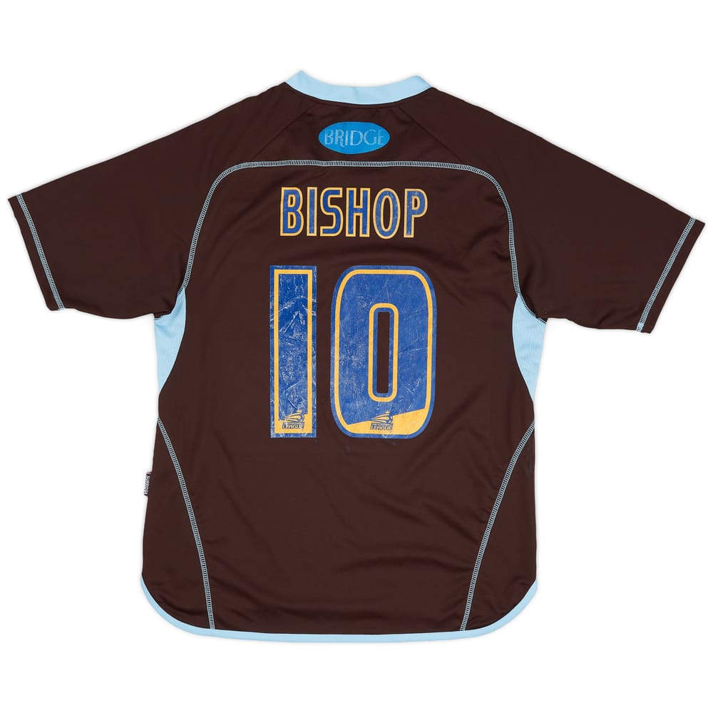 2007-08 Bury Away Shirt Bishop #10 - 5/10 - (S)