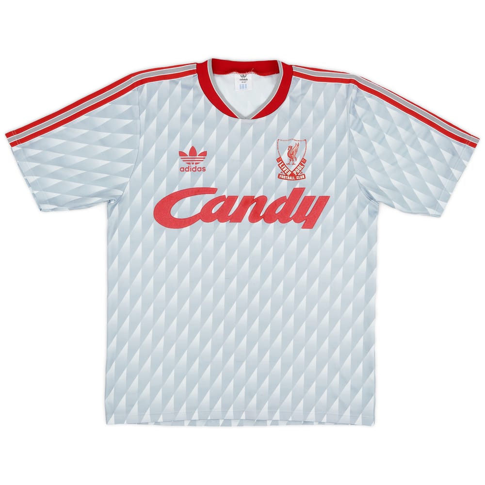 1989-91 Liverpool Away Shirt - 6/10 - (M)