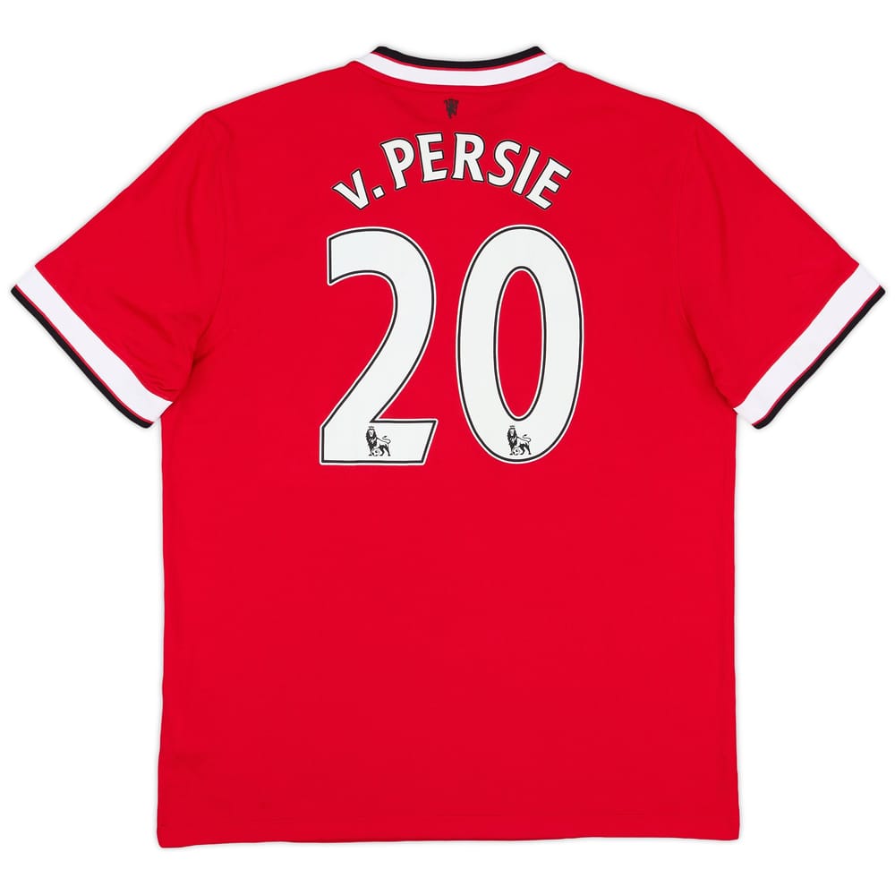 2014-15 Manchester United Home Shirt v.Persie #20 - 6/10 - (S)