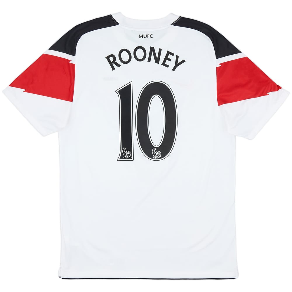 2010-12 Manchester United Away Shirt Rooney #10