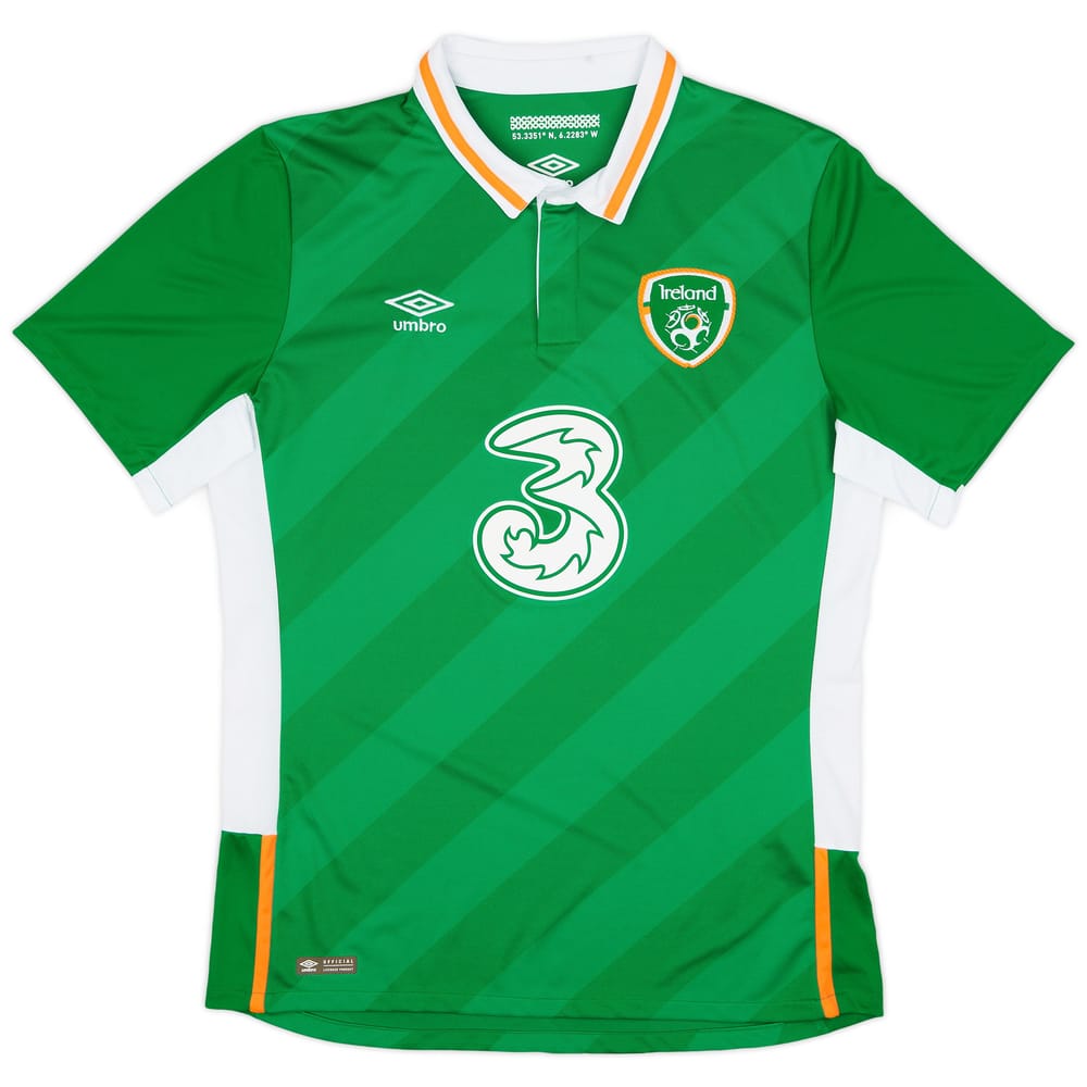 2016-17 Ireland Home Shirt  - 8/10 - (S)