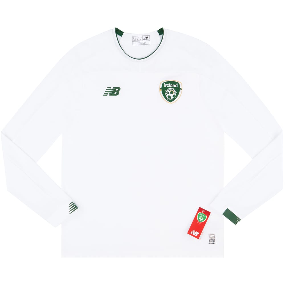 2019-20 Ireland Player Issue Away L/S Shirt