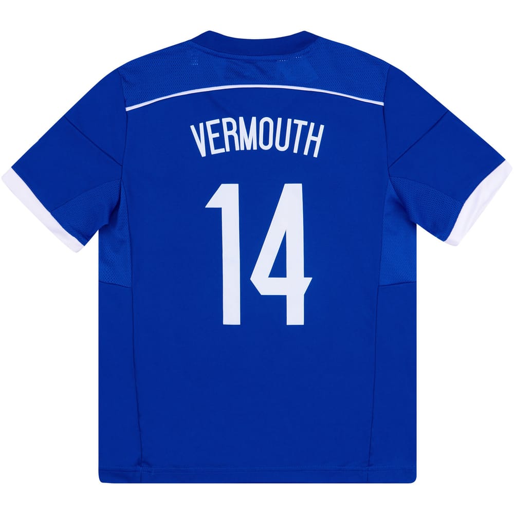2015-16 Israel Home Shirt Vermouth #14 XS.Boys