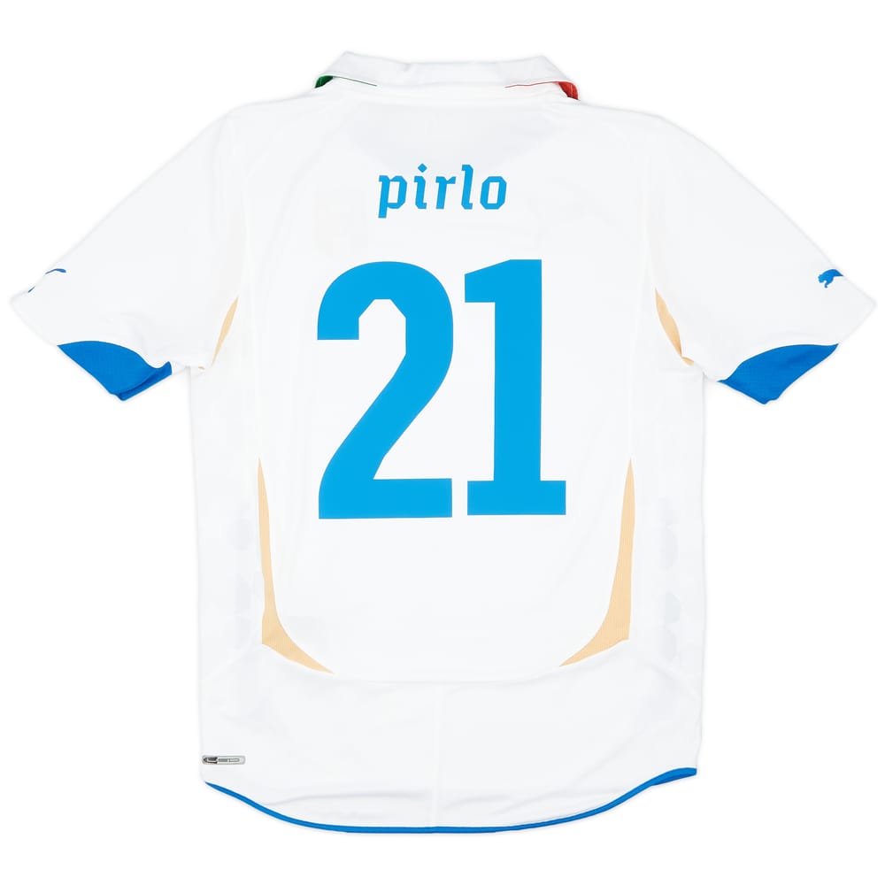 2010-12 Italy Away Shirt Pirlo #21