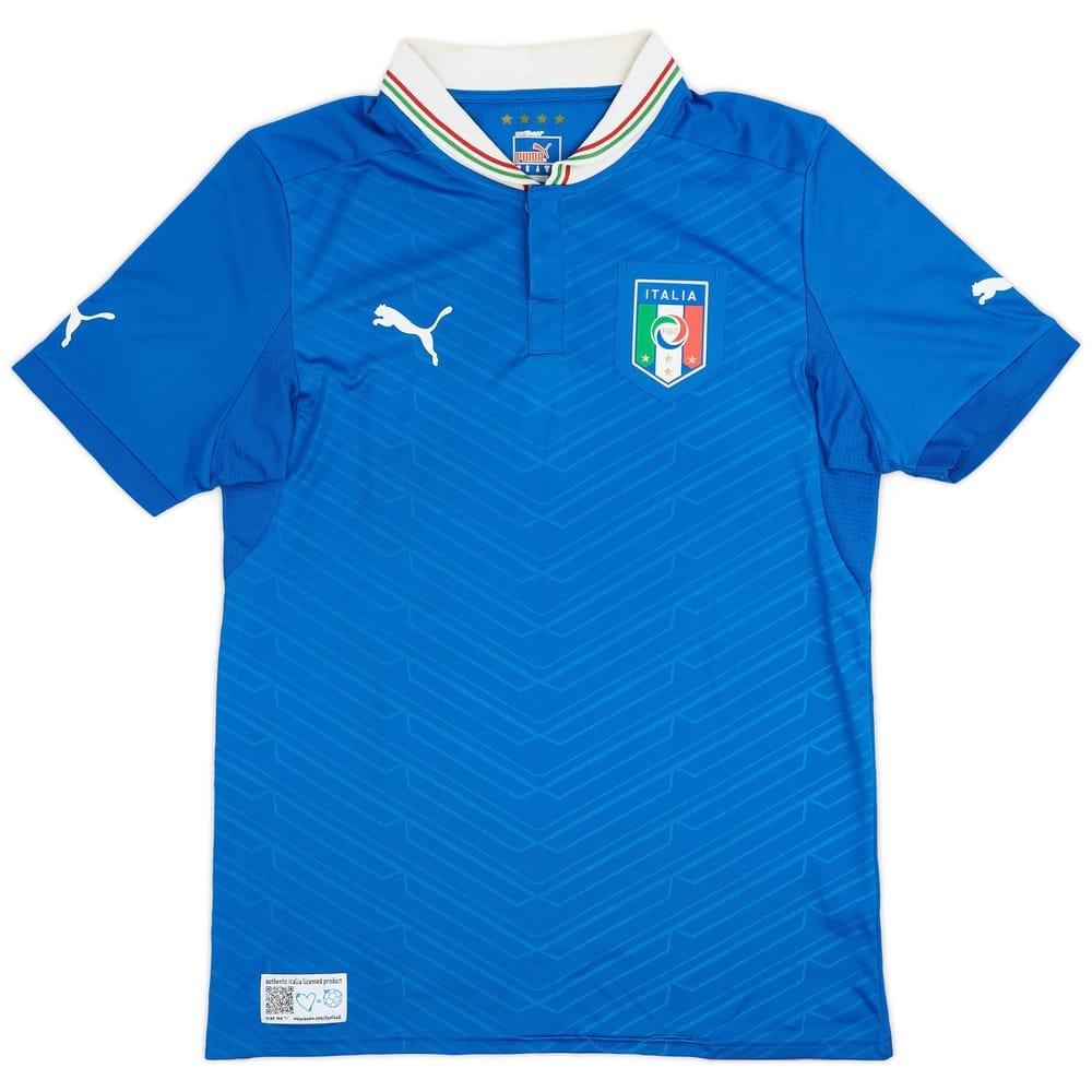 2012-13 Italy Home Shirt  - 8/10 - (S)