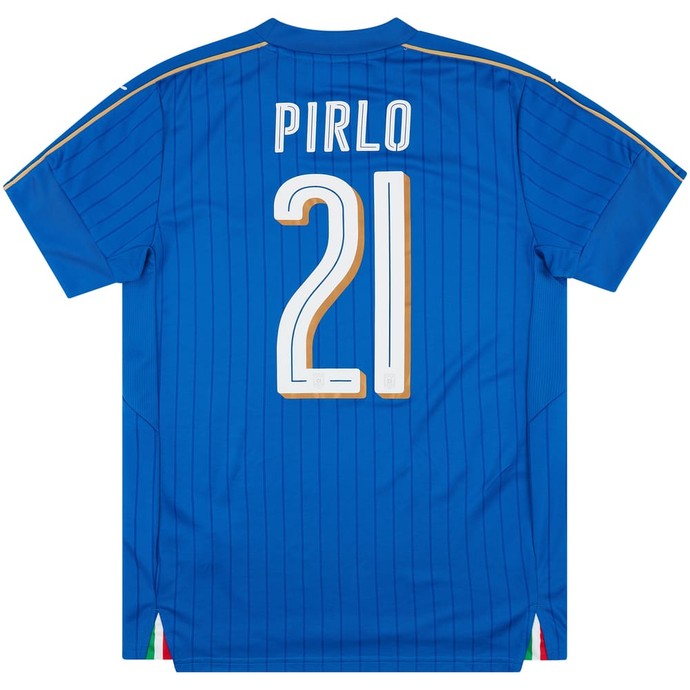 2016-17 Italy Home Shirt Pirlo #21