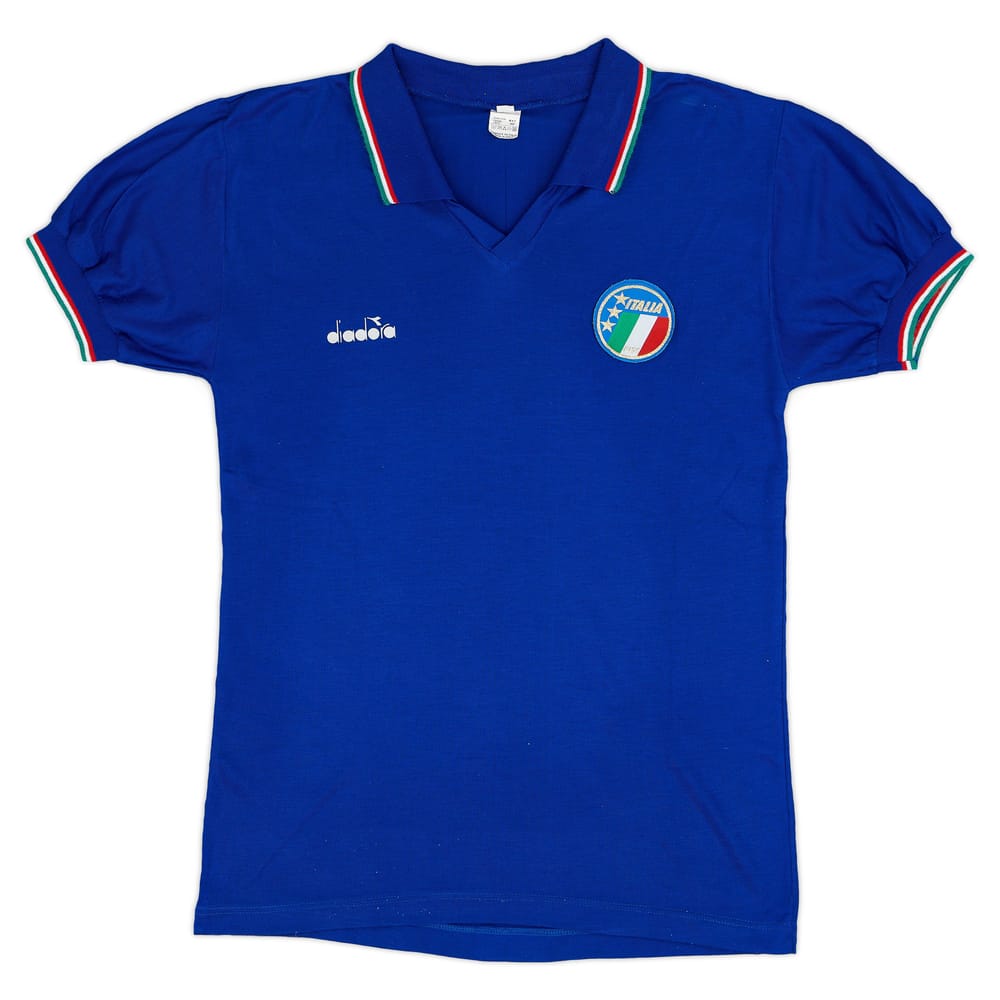 1986-91 Italy Home Shirt 