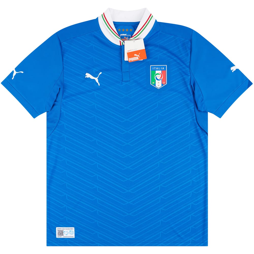 2012-13 Italy Home Shirt - NEW