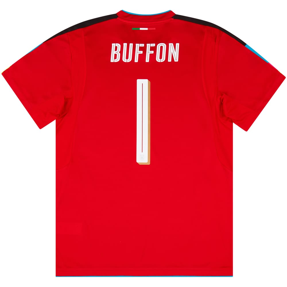 2016-17 Italy GK Third S/S Shirt Buffon #1 - NEW