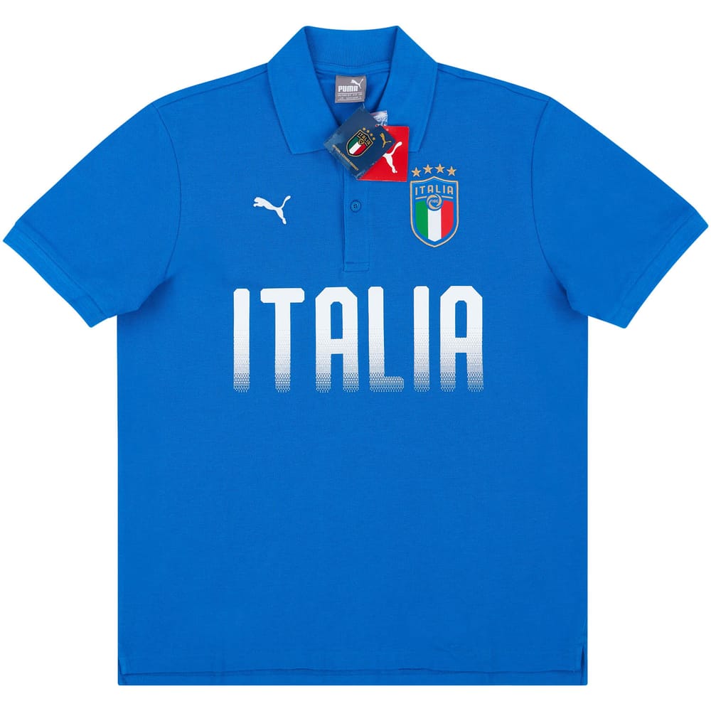 2018-19 Italy Puma Polo T-Shirt - NEW