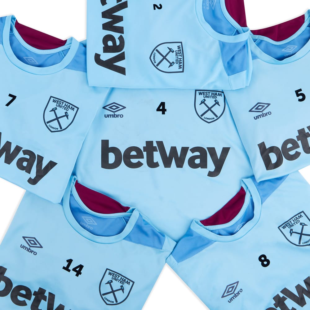 2019-20 West Ham Player Worn Training Shirt (Very Good) L