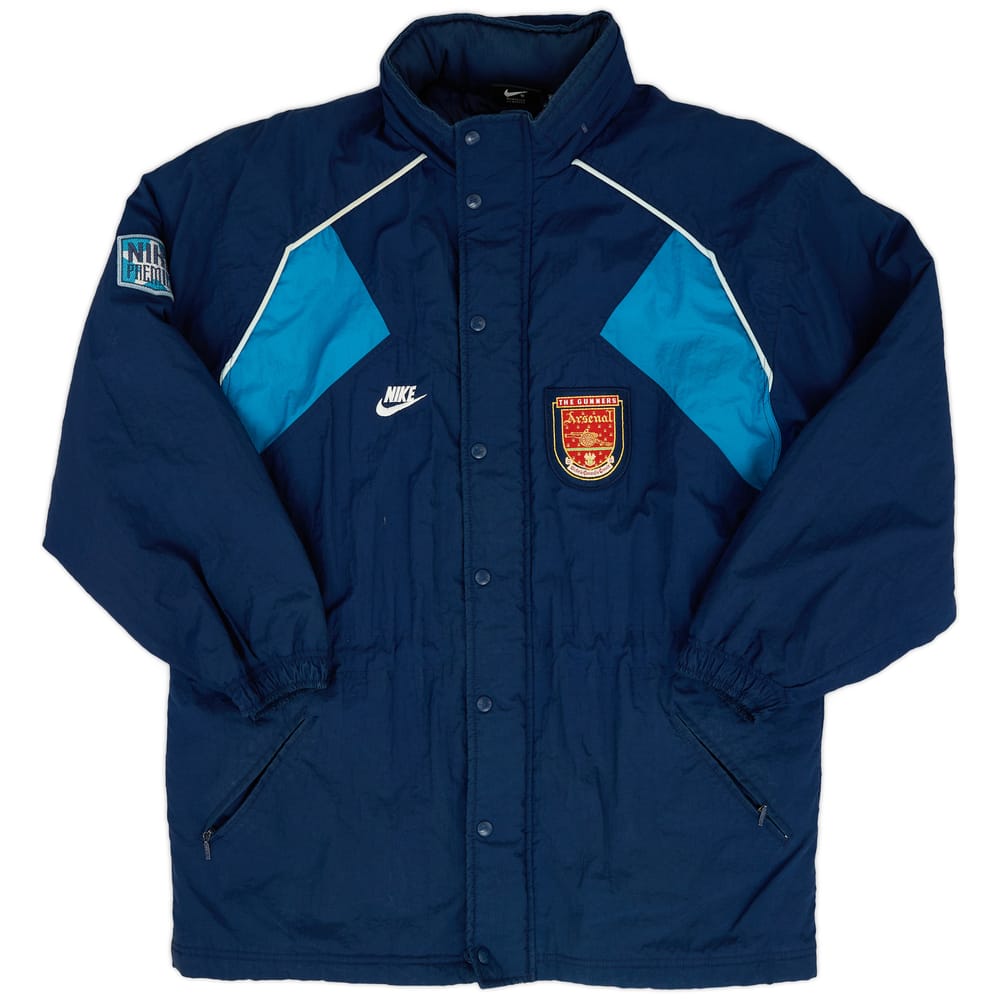 1994-96 Arsenal Nike Padded Bench Coat - 9/10 - (S)