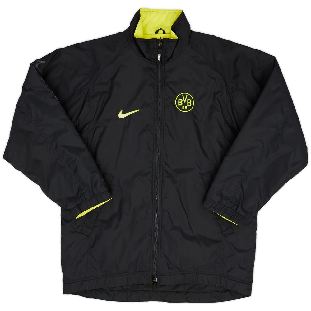 1997-98 Borussia Dortmund Nike Bench Coat - 8/10 - (S)