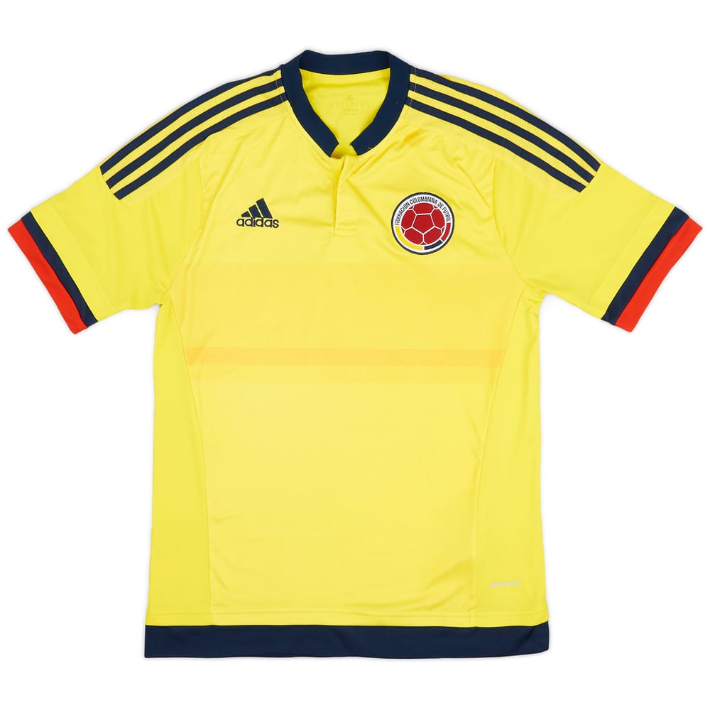 2015 Colombia Copa America Home Shirt - 7/10 - (S)