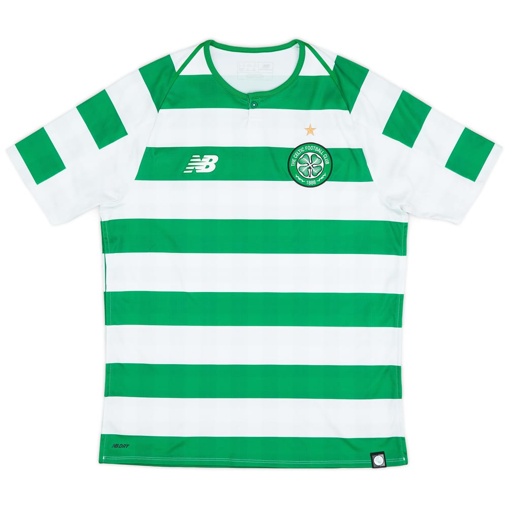 2018-19 Celtic Home Shirt - 9/10 - (S)