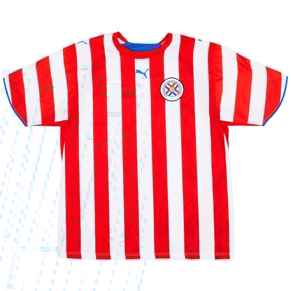 2006-07 Paraguay Home Shirt - 9/10 - (L)