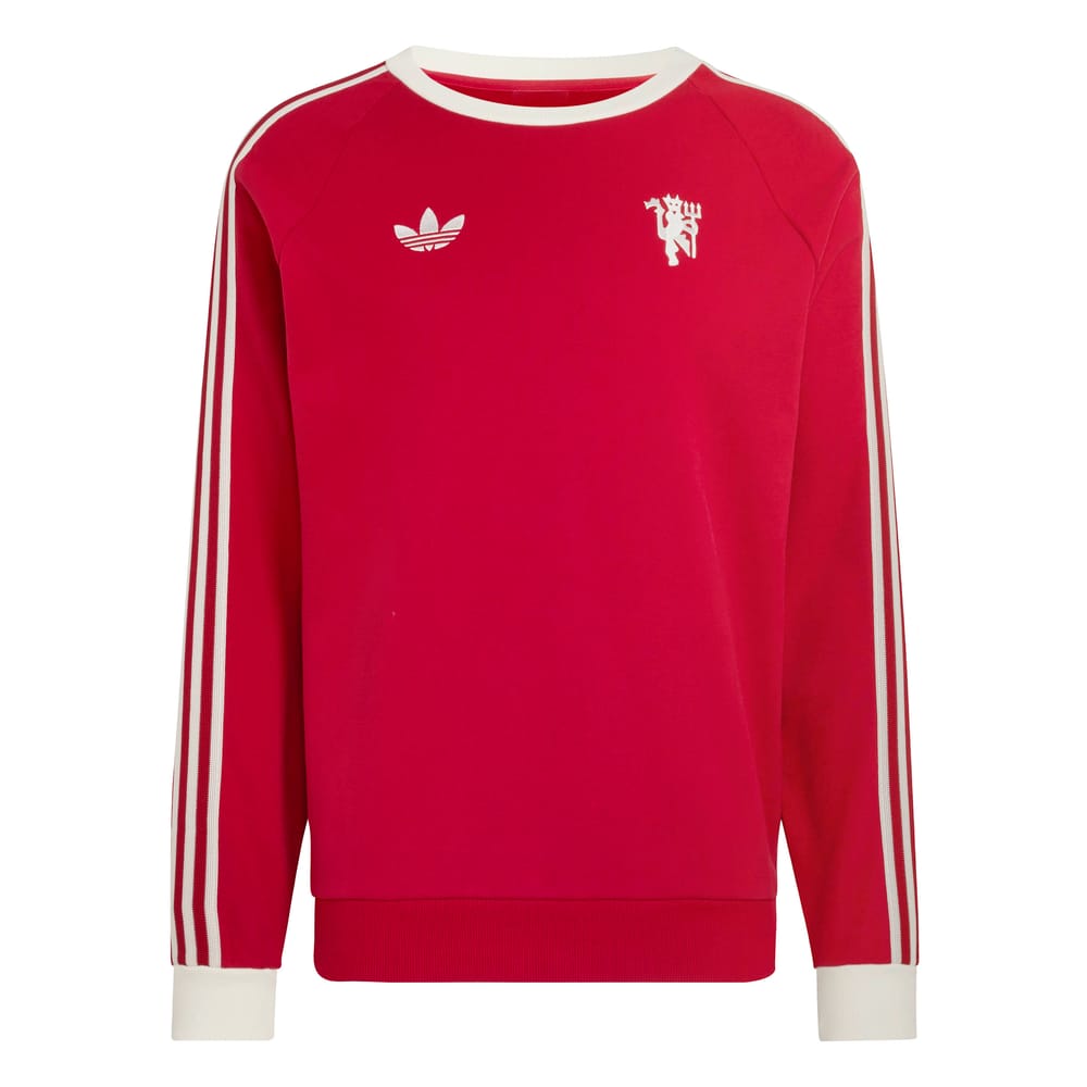2025-26 Manchester United adidas Originals Crew Sweat Top