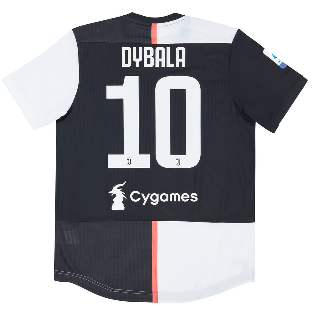 2019-20 Juventus Player Issue Domestic Home Shirt Dybala #10