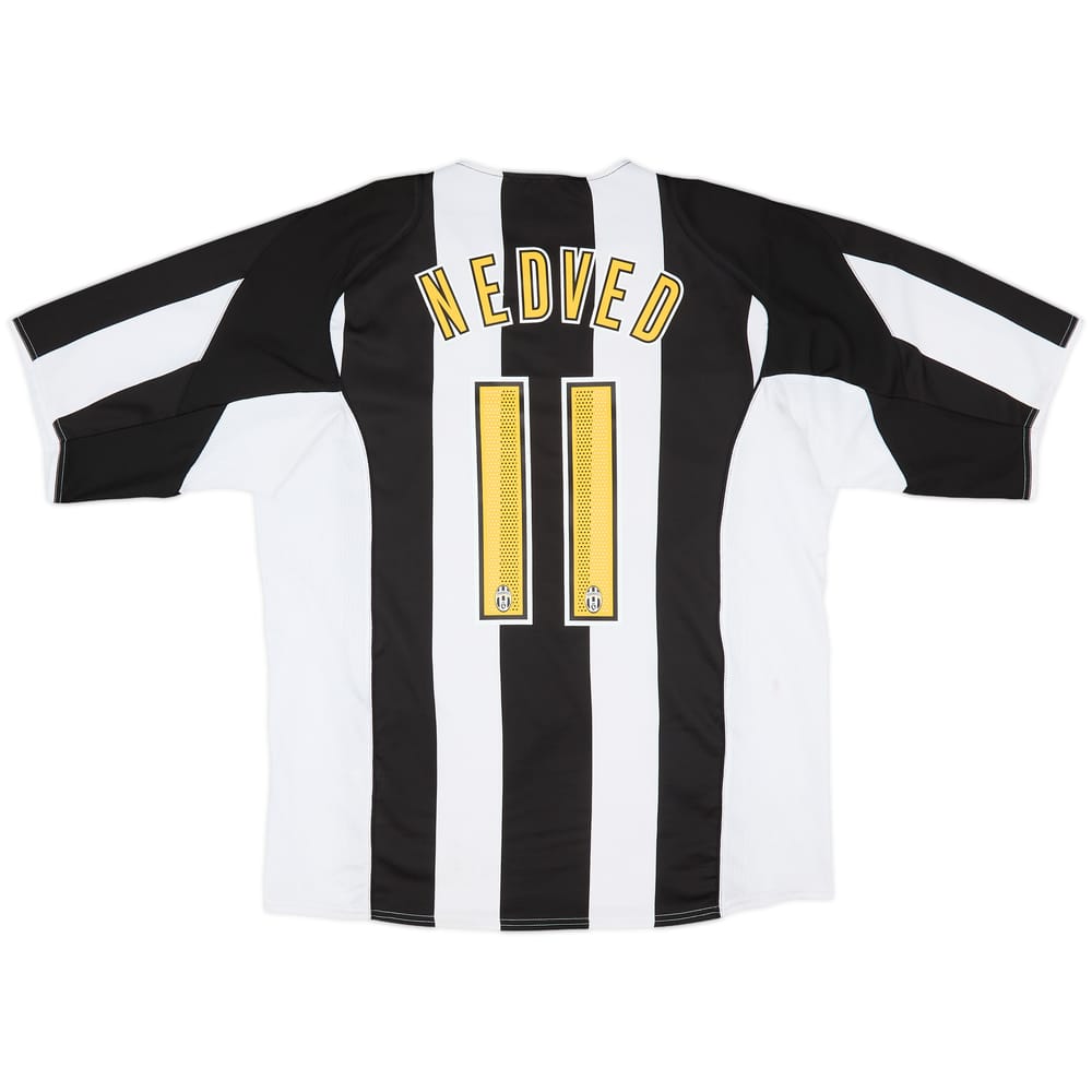 2004-05 Juventus Home Shirt Nedved #11 - 6/10 - (S)