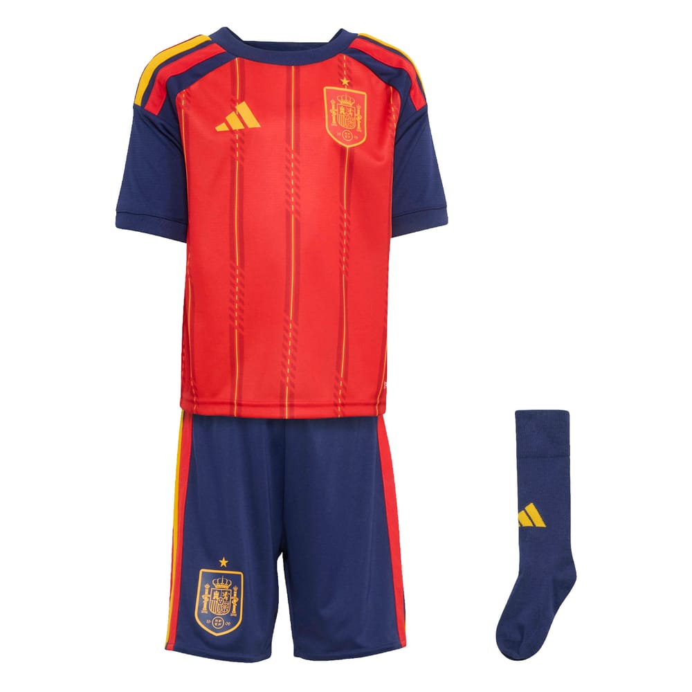 2026-27 Spain Home Full Kit (Little Kids)