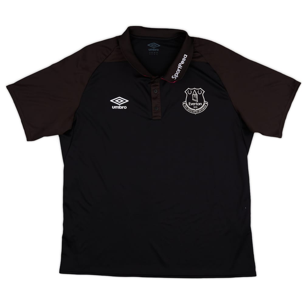 2018-19 Everton Umbro Training Polo Shirt - 8/10 - (XL)
