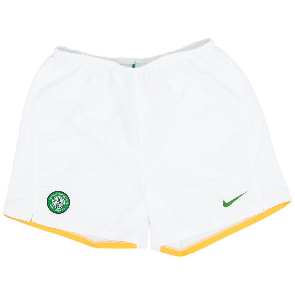 2008-09 Celtic Home Shorts - 9/10 - (XL)