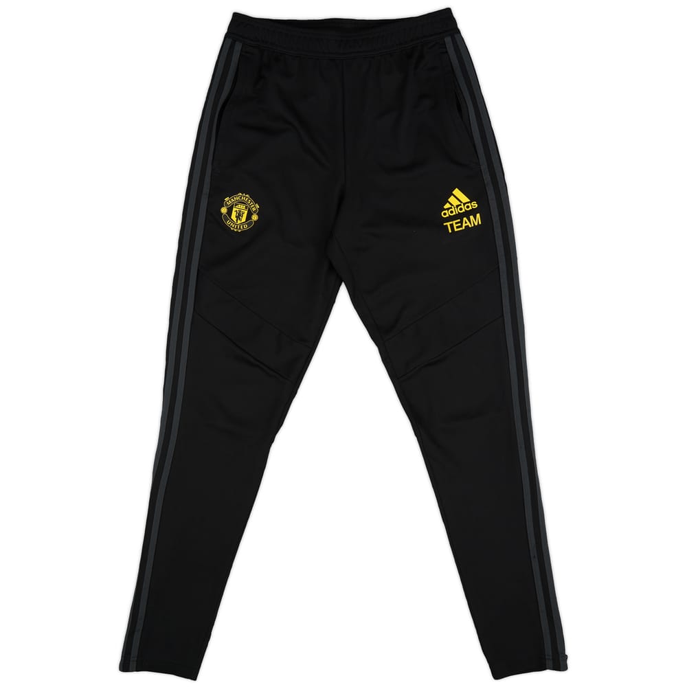 2019-20 Manchester United adidas Staff Issue Tracksuit Bottoms - 9/10 - (S)
