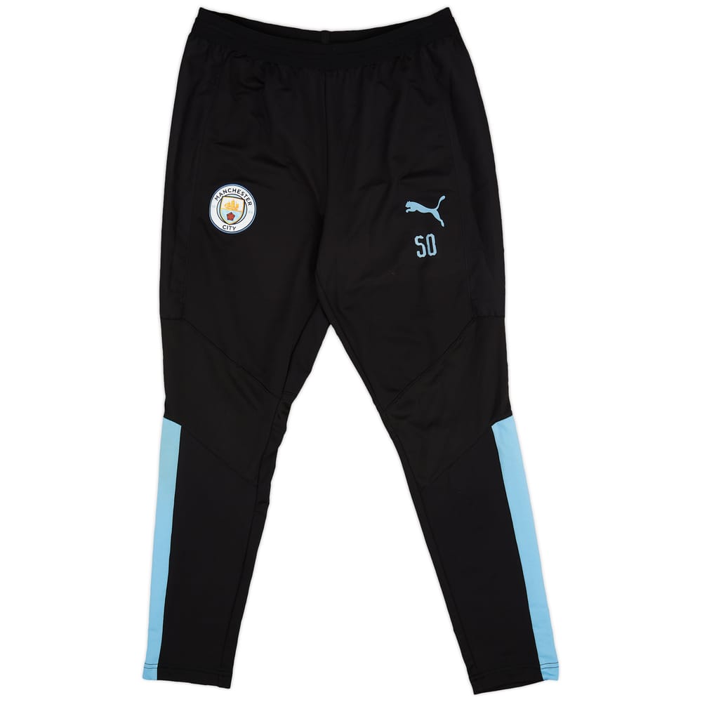 2019-20 Manchester City Staff Issue Puma Tracksuit Bottoms SO - 9/10 - (M)