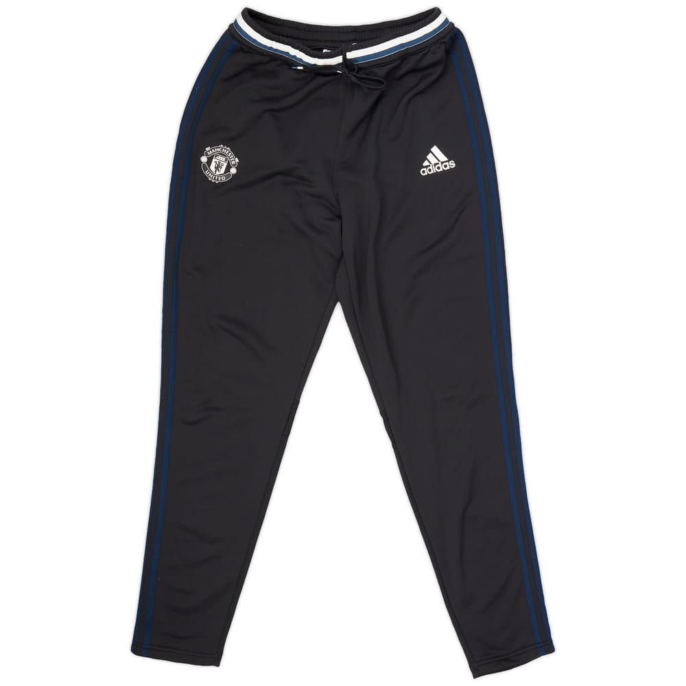 2016-17 Manchester United adidas Track Bottoms - 9/10 - (M)