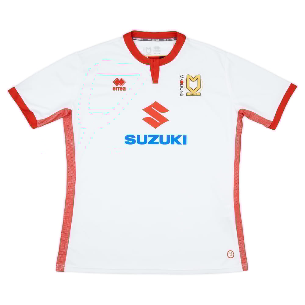 2017-18 MK Dons Home Shirt - 9/10 - (5XL)