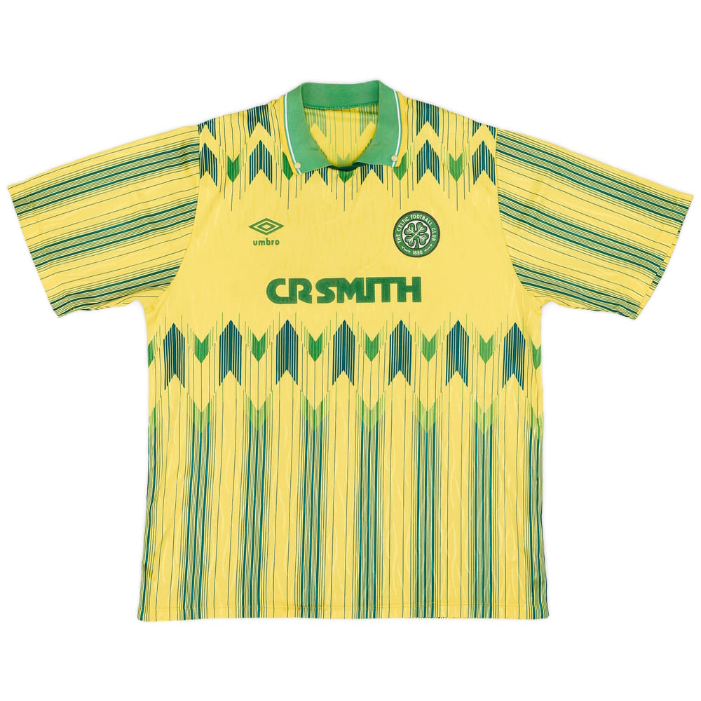 1989-91 Celtic Away Shirt - 9/10 - (XL)